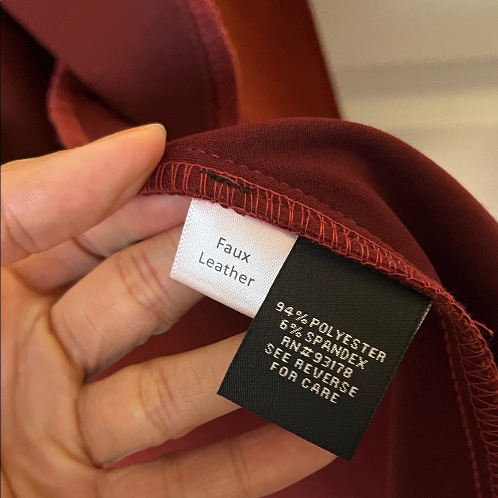 Rust Longline Coat - image 6